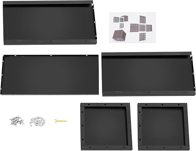 Rectangular Steel Planter Box Large Metal Outdoor Planter Grow Box Heavy Duty Natural Flower Plant Pot for Outdoor Indoor Backyard Deck Garden and Patio, 25" L x 12" W x 12" H