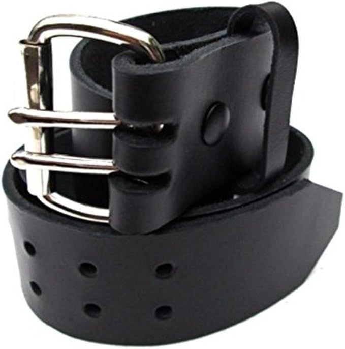 Dangerous Threads Heavy Duty 2" Wide Genuine Leather Work Belt/Tool Belt - Various Sizes and Colors