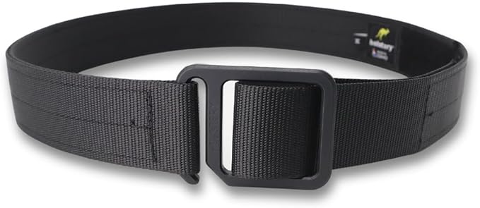 Modbelt | Modular EDC Tool Belt - 1.75 Inch Adjustable Black MIL-SPEC Nylon with Black Metal Buckle