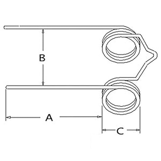 RAParts BHT90-0001 New Rake Tooth Fits Ford New Holland 14-72 503 PMF-2 96F2 6473-40453