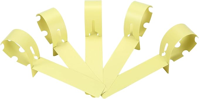 200 Pcs Yellow Plastic Plant Tags with a Marker Pen, Wrap Around Hanging Tree Tags Nursery Garden Labels Waterproof Nursery Garden Stakes, 2x20cm