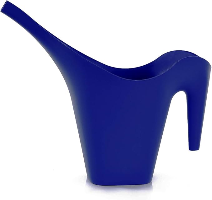 Mintra 1/2 Gallon Plant Watering Can, Indoor Outdoor Water Can for Plants, Long Spout Plastic Water Pitcher for Watering Flower Succulent, Durable and Lightweight, 2L/68 oz, 1 Pack, Purple