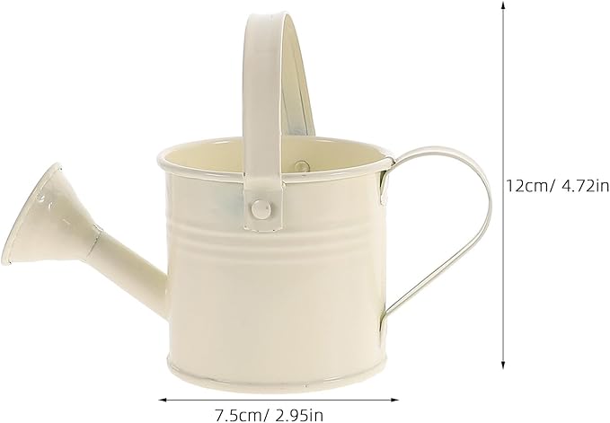 balacoo Metal Watering can Small 2-Pack Portable Garden Watering Pot with Long Spout for Indoor Outdoor Plants Flower Care