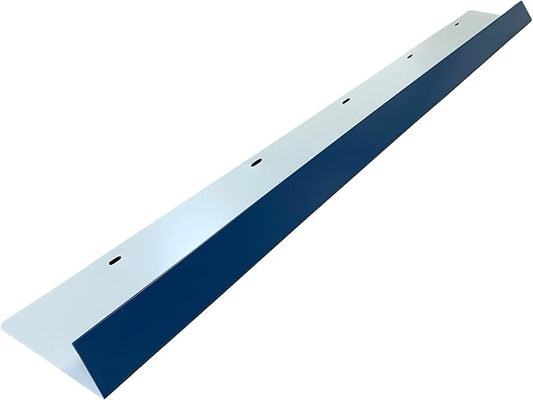 Eagle 1-26 Gauge 5 Foot Rain Diverter - Nails and Instructions Included (Mill Finish Aluminum, Copper, Galvanized, Stainless Steel & More) (1, Blue)