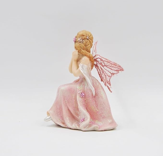 Comfy Hour Sitting Fairy Figurine, Collectible for Home Decoration, Fairyland Collection