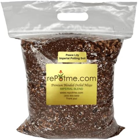 Peace Lily Imperial Houseplant Potting Soil Mix by rePotme - Standard Bag (8 Quarts)