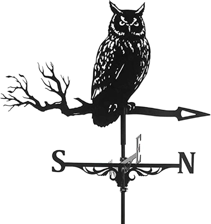 Shape Weathervane Fence Mount Weather Vane Crafts 30''