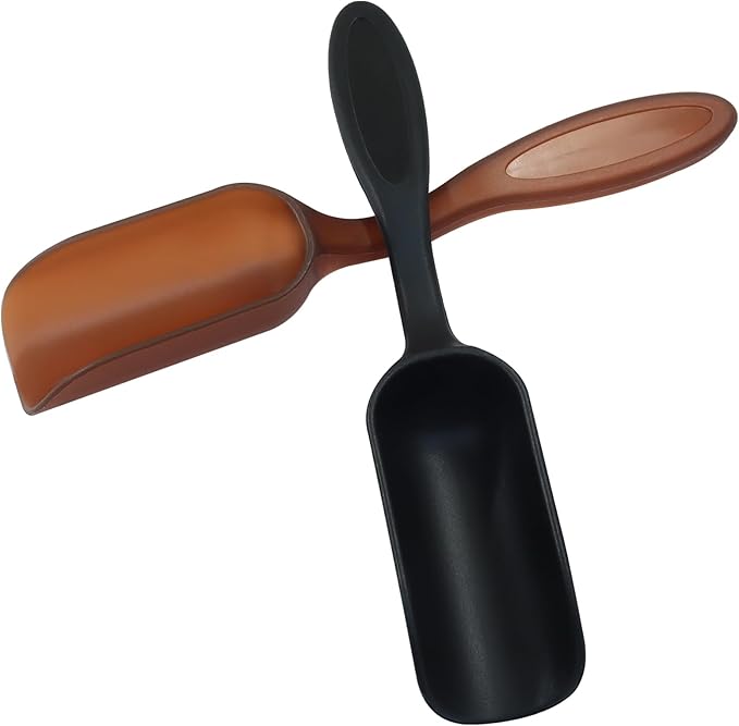 10Pcs Plastic Mini Gardening Shovel Spoons Soil Scoops, Colorful Mini Shovel for Planting, Digging, Transplanting Succulents, Potted Flowers, or Milk Powder, Lightweight and Easy to Clean