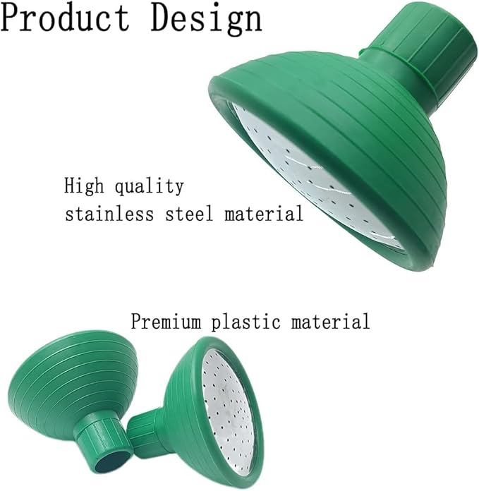 1Pcs Watering Can Rose Head, Universal Water Sprinkler Sprayer,Garden Watering Can Rose Head Nozzle Spout Cap Replacement Nozzle for Watering Cans Garden Plants Indoor & Outdoor(1)