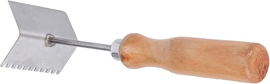 Beekeeping Shovel, 8.7x2.0x2.4in Queen Bee Excluder Bee Frame Tool Stainless Steel Honey Scraper Shovel for Garden