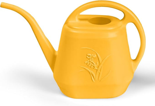Plastic Watering Can -1 Gallon - Orange