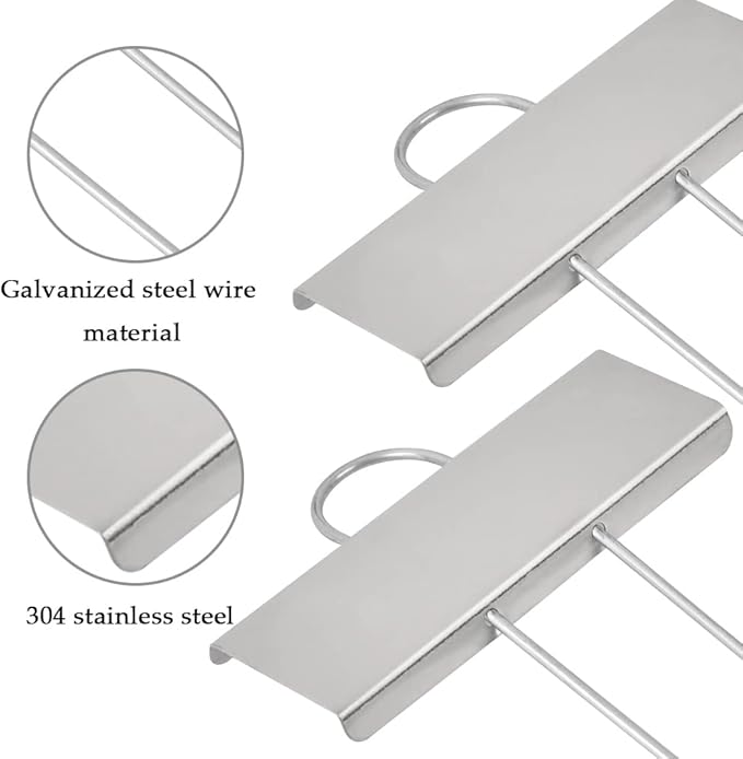25Pack Metal Plant Labels, Weatherproof Garden Markers with a Pen, Reusable Outdoor Garden Markers Tags for Plants Vegetables Herb Seedlings Flowers Height 10.7 Inch, Label Area 3.5'' x 1.4''