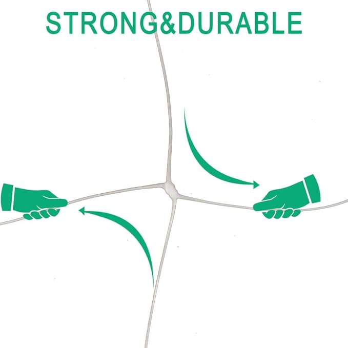 Heavy Duty Trellis Netting Roll - 59''x328' Plastic Plant Trellis Net for Climbing Plants