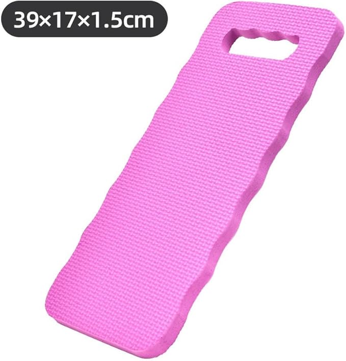 Waterproof Gardening Kneeling Pad for Outdoor Use | Lightweight EVA Foam Knee Mat with Non-Slip | Portable Garden Seat and Kneeler for Yard, Planting, Cleaning, DIY(Pink)