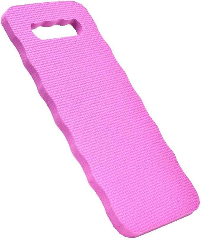 Waterproof Gardening Kneeling Pad for Outdoor Use | Lightweight EVA Foam Knee Mat with Non-Slip | Portable Garden Seat and Kneeler for Yard, Planting, Cleaning, DIY(Pink)