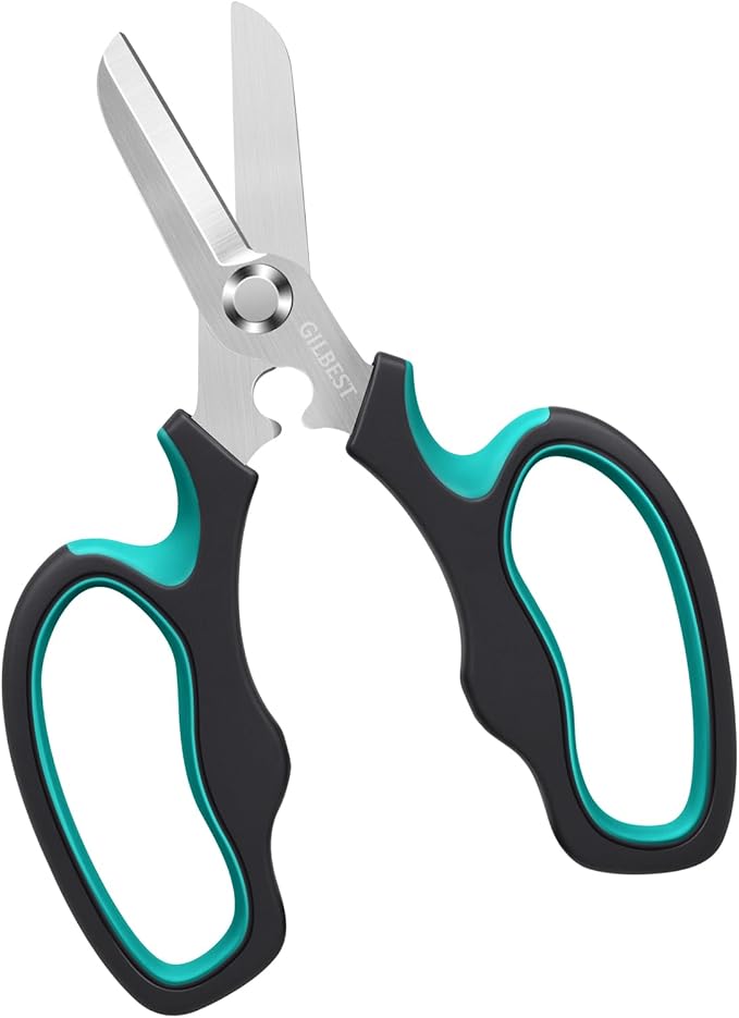 Pruning Shears - Cuts 5X Easier, Premium Garden Shear with Sharp Stainless Steel Blades, Ergonomic Handle, Ideal Garden Clipper for Plants Care & Fruit Picking, Versatile Gardening Scissor for Gifts