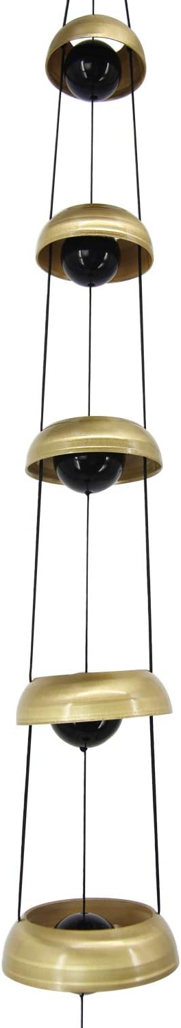 Copper Wind Chimes, Temple Wind Chime,Feng Shui Wind Chimes for Home Yard Outdoor Decoration
