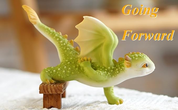 Miniature Fairy Garden Sport Dragon Figurines- Be Yourself