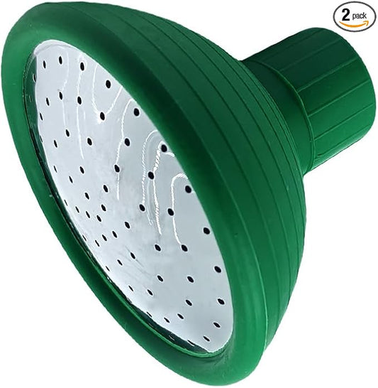 Watering Can Rose Head, Universal Water Sprinkler Sprayer,Garden Watering Can Replacement Nozzle for Watering Cans Garden Plants Indoor & Outdoor (Green-1Pcs)