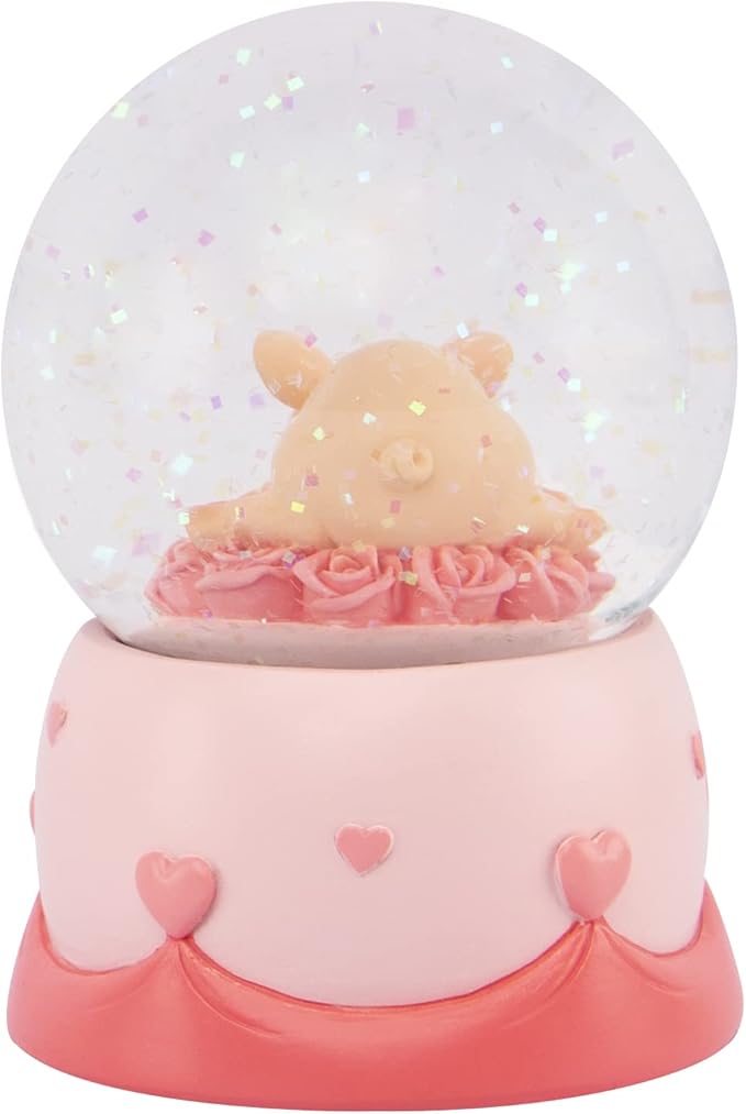 Pig Statue Mini Pig Figurine, Resin Home Decor, Lucky Animal Garden Statue for Micro Landscape (Crystal Pig)