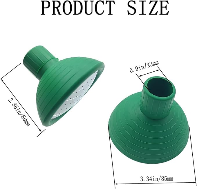 1Pcs Watering Can Rose Head, Universal Water Sprinkler Sprayer,Garden Watering Can Rose Head Nozzle Spout Cap Replacement Nozzle for Watering Cans Garden Plants Indoor & Outdoor(1)