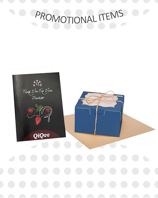 qiqee Blackish Blue Bakery Box with Window 4x4x2.5 inch 30Packs Macaron Boxes Small Donut Pastry Boxes for Party Mini Cookie Boxes