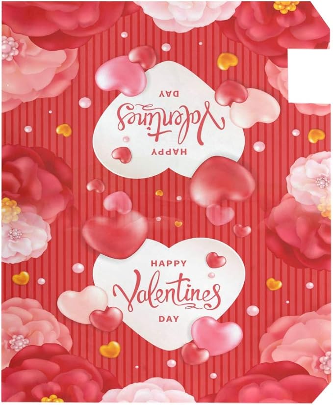 ALAZA Valentines Day Magnetic Mailbox Cover Standard Size for Garden Yard Outdoor Decorations-18 x 20.8"