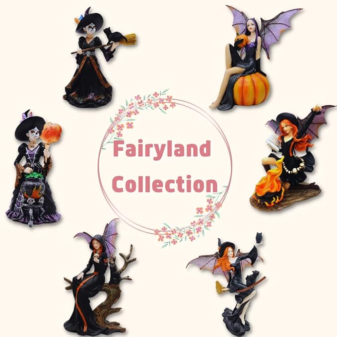 Comfy Hour Fairyland Collection The Sitting Fairy Figurine, Stone Resin