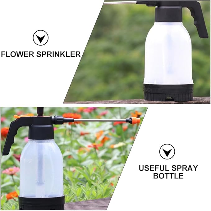 Hand Pressure Gardening Water Bottle 1L Spray Can for Indoor and Outdoor Use for Plants Flowers and Car Washing Sturdy Lightweight Design