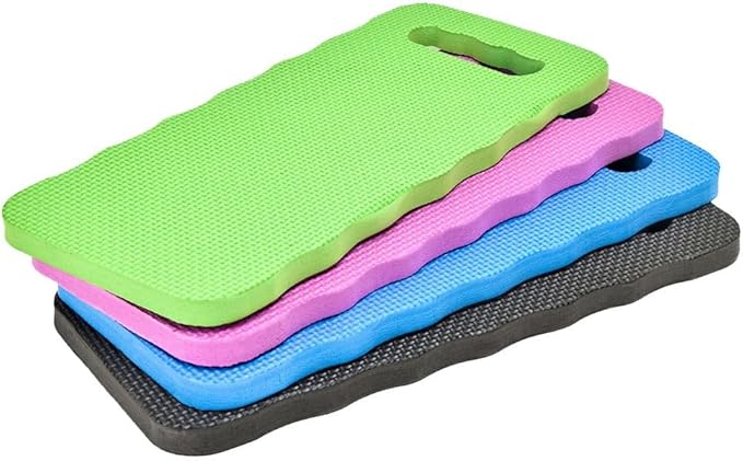 Waterproof Gardening Kneeling Pad for Outdoor Use | Lightweight EVA Foam Knee Mat with Non-Slip | Portable Garden Seat and Kneeler for Yard, Planting, Cleaning, DIY(Pink)