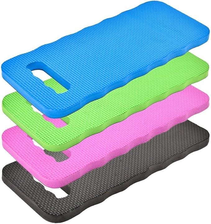Waterproof Gardening Kneeling Pad for Outdoor Use | Lightweight EVA Foam Knee Mat with Non-Slip | Portable Garden Seat and Kneeler for Yard, Planting, Cleaning, DIY(Blue)