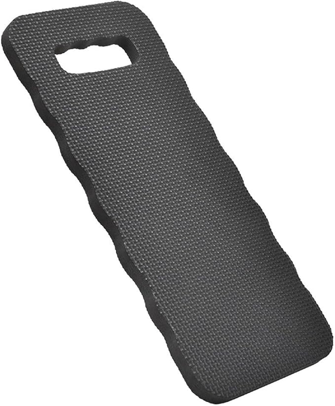 Waterproof Gardening Kneeling Pad for Outdoor Use | Lightweight EVA Foam Knee Mat with Non-Slip | Portable Garden Seat and Kneeler for Yard, Planting, Cleaning, DIY(Is black)
