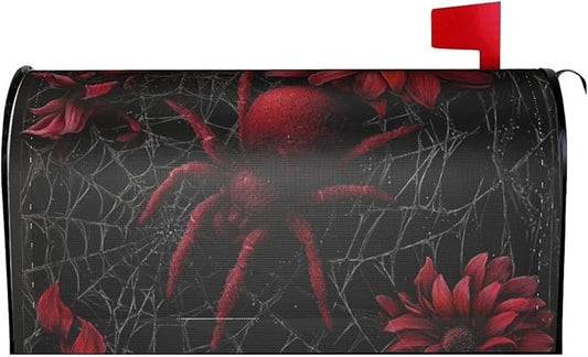 Halloween Mailbox Covers Magnetic Letterbox Covers 21x18 Inch for Garden Outdoor Decoration