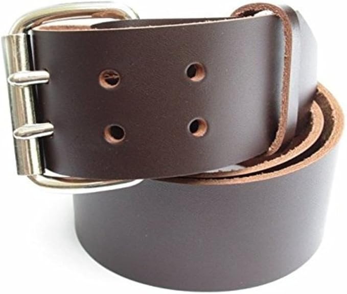 Dangerous Threads Heavy Duty 2" Wide Genuine Leather Work Belt/Tool Belt - Various Sizes and Colors