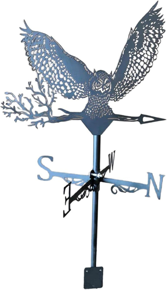 Roof Mount Weather Vane Garden Stake Weathervane for Garden Yard Patio