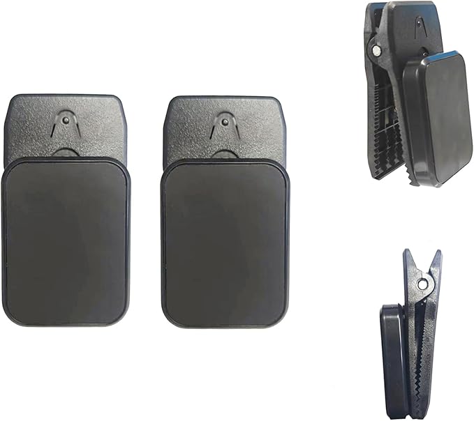 Magnetic Tool Holder Super Strong Tool Holster,Magnet Belt ClipAnti-Slip Strong Magnetic Clips Tool Belt Accessories for Hammer Nail Screwdrivers Adjustable Wrench Heavy Tools Hardware(1)