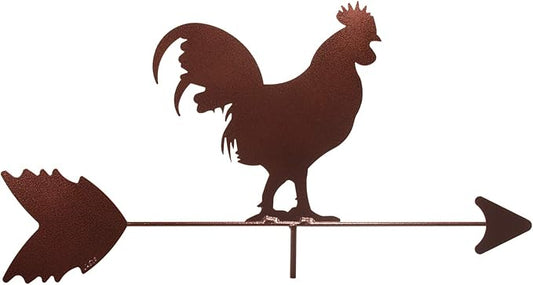 SWEN Products Rooster Chicken Weathervane Interchangeable Top Arrow Only