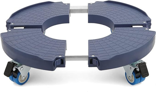 W B D WEIBIDA Plant Caddy with Wheels Heavy Duty 440lbs Capacity, Adjustable 15-21 Inch Rolling Plant Stand Indoor Outdoor, Large Plant Cart Dolly with Casters for Flower Pot Garden Pot Mover