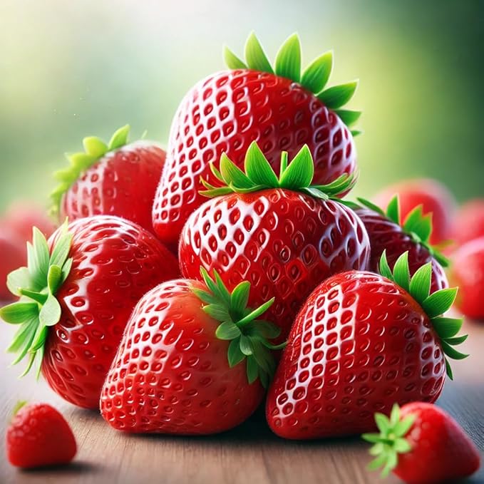 Strawberry Fresca Seeds – Fragaria × Ananassa | Perennial | Everbearing, Sweet & Juicy Garden Strawberry