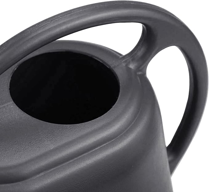 Fasmov Plastic Watering Can, Grey, 1-Gallon