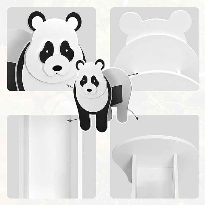 Panda Planter, Cute Animal Shape Flower Planters, Plant Pots for Indoor/Outdoor Garden Decor, Unique Gifts/Souvenirs for Pet Lovers
