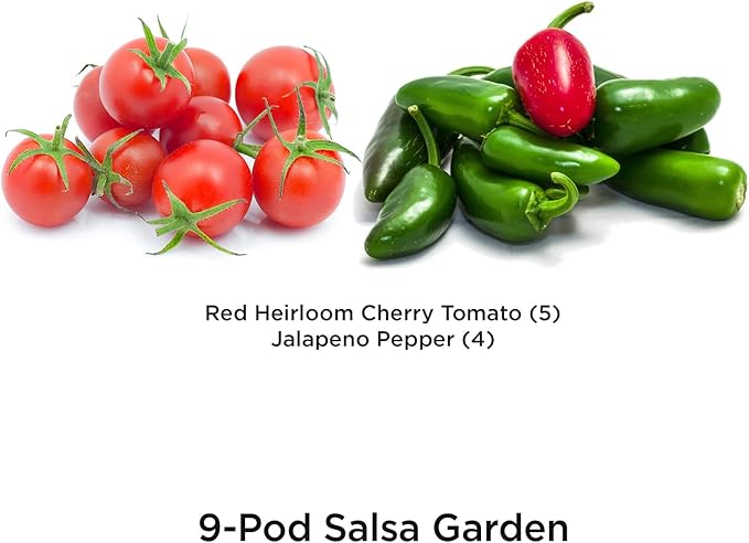 AeroGarden Salsa Garden Seed Pod Kit, 9-pod