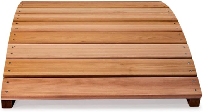 All Things Cedar Wooden Bridge, Outdoor Garden Walkway for Backyard Ponds, 3', Natural