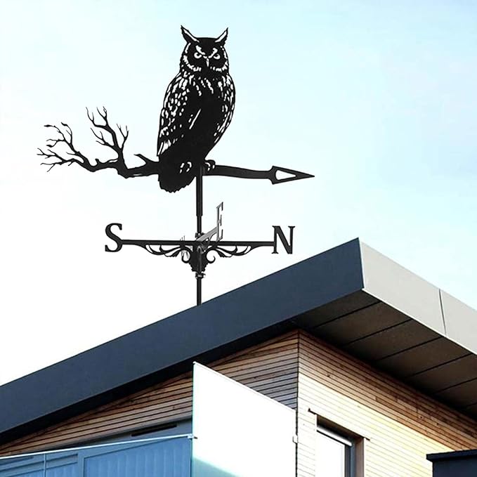 Shape Weathervane Fence Mount Weather Vane Crafts 30''