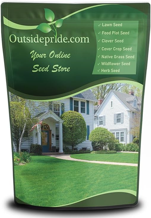 Outsidepride Fireball & Hattrick Rye Grass Seed Blend - 25 Lbs. Wear Tolerant, Fine Leaf Texture Perennial Rye Grass Seeds for Lawn, Sports Turf & More, OptiGrowth Coated for Better Establishment