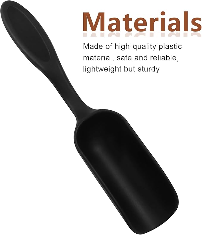10Pcs Plastic Mini Gardening Shovel Spoons Soil Scoops, Colorful Mini Shovel for Planting, Digging, Transplanting Succulents, Potted Flowers, or Milk Powder, Lightweight and Easy to Clean