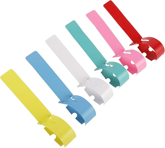 600PCS Plant Labels 6 Colors Plant Tree Tags Plastic Hanging Tree Labels Nursery Plant Markers
