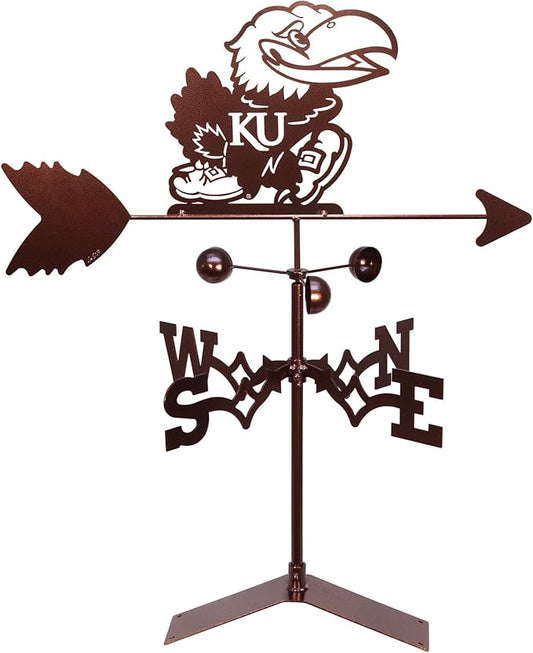 SWEN Products Kansas Jayhawks Weathervane (Roof Mount Included)