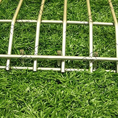 Dig Defence Original Gate Plate - Dog Digging Deterrent, Garden Fence Underground Gap Filler, Rabbits and Dog Fence Barrier - 2 Pack with 2 SM/MD Animal Fence Barrier