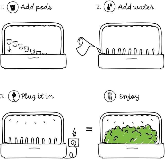 Click and Grow Curly Parsley Plant Pods for Smart Garden, 9-Pack